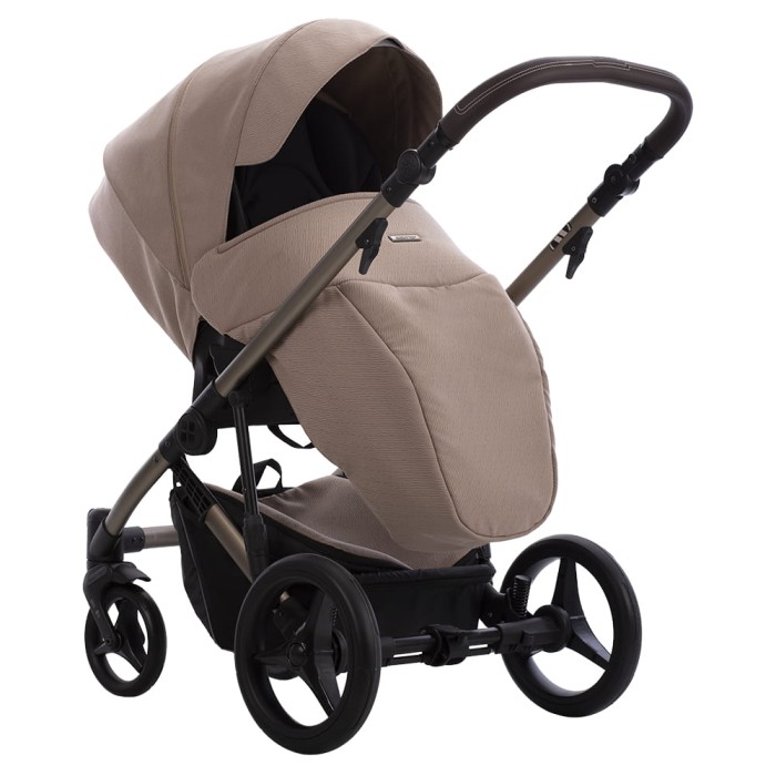 BEBETTO LOREN PREMIUM CLASS wózek 2w1 - SAND 02 - Wersja spacerowa