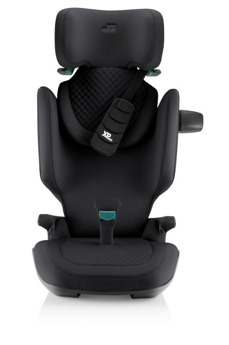 Britax Römer Kidfix Pro Onyx Black – wersja z podniesionym zagłówkiem do wzrostu 150 cm