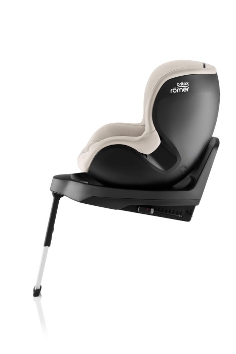 Britax Römer Dualfix M Plus Teak – montaż przodem do kierunku jazdy (FWF), kolor Teak, bezpieczna pozycja dla starszego dziecka.