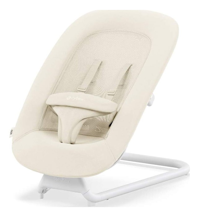 CYBEX LEMO BOUNCER leżaczek / bujaczek - Canvas White 1