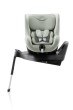 Britax Römer Dualfix Pro M Sage Green – funkcja obrotu o 90 stopni z wkładką Relax Insert, widok na bazę i nogę stabilizującą
