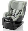Britax Römer Dualfix Pro M Sage Green – fotelik obrotowy 360° z wkładką niemowlęcą, widok z przodu pod kątem