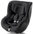 Britax Römer Dualfix 5Z Onyx Black – fotelik w wersji bez bazy, eleganckie czarne wykończenie z pikowanymi panelami na oparciu i miękkimi pasami bezpieczeństwa.