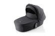 Gondola Britax Römer SMILE 5Z Carbon Black z uchwytem transportowym w kolorze black handle.