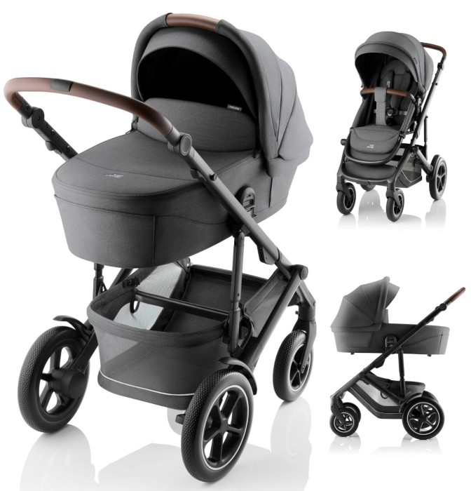 Britax Römer SMILE 5Z wózek dziecięcy 2w1 | Mineral Grey | kolekcja Style 2025