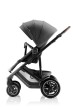 Spacerówka Britax Römer Smile 5Z Mineral Grey – widok przodem na rozłożone siedzisko