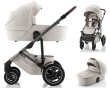 Britax Römer Smile 5Z Soft Taupe – zestaw 2w1, gondola i spacerówka, rama grafitowa, rączka brązowa