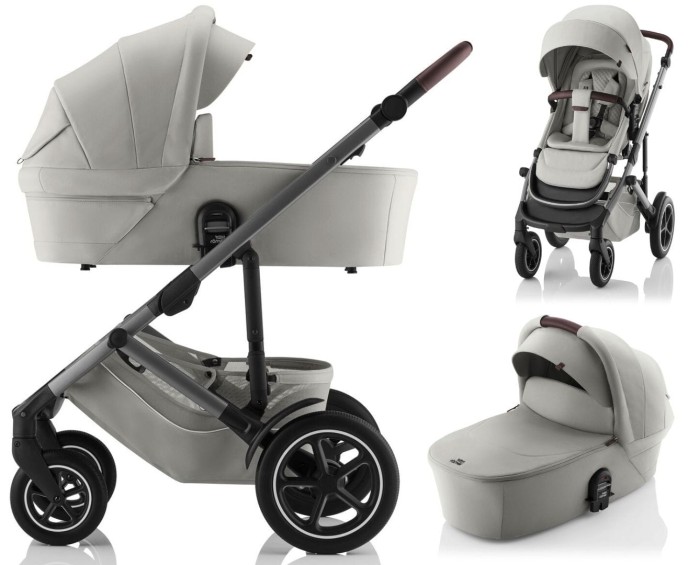 Britax Römer SMILE 5Z wózek dziecięcy 2w1 | Linen Grey | kolekcja LUX 2025