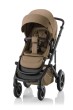 Britax Römer Smile 5Z spacerówka Warm Caramel – widok boczny, brązowa tapicerka