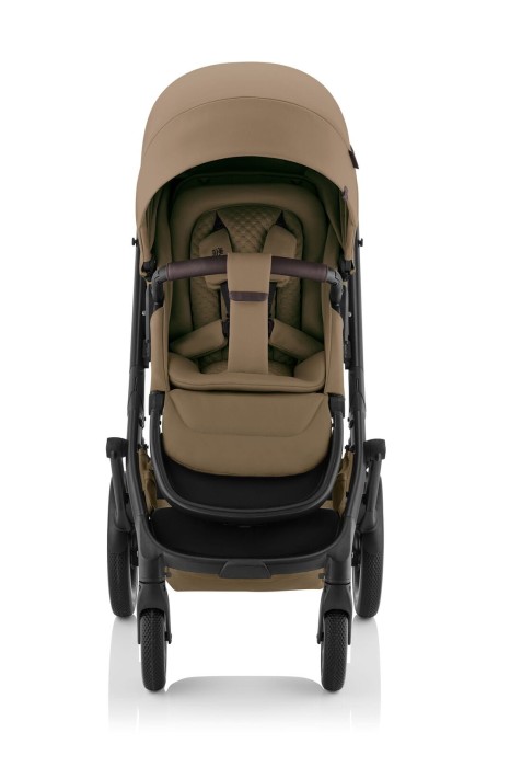 Britax Römer Smile 5Z spacerówka Warm Caramel – widok z przodu eleganckie wykończenie