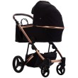 BEBETTO LOREN PREMIUM CLASS wózek dziecięcy 2w1 - Stella 01 - Wersja z gondolą