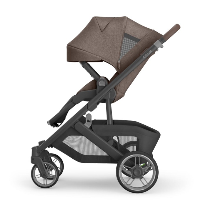 uppababy cruz v3 wózek dziecięcy 2w1 - wersja spacerowa - widok od boku