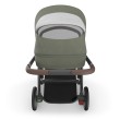 UPPAbaby CRUZ V3 wózek dziecięcy - wersja spacerowa - widok od tyłu - wizjer oraz panele wentylacyjne
