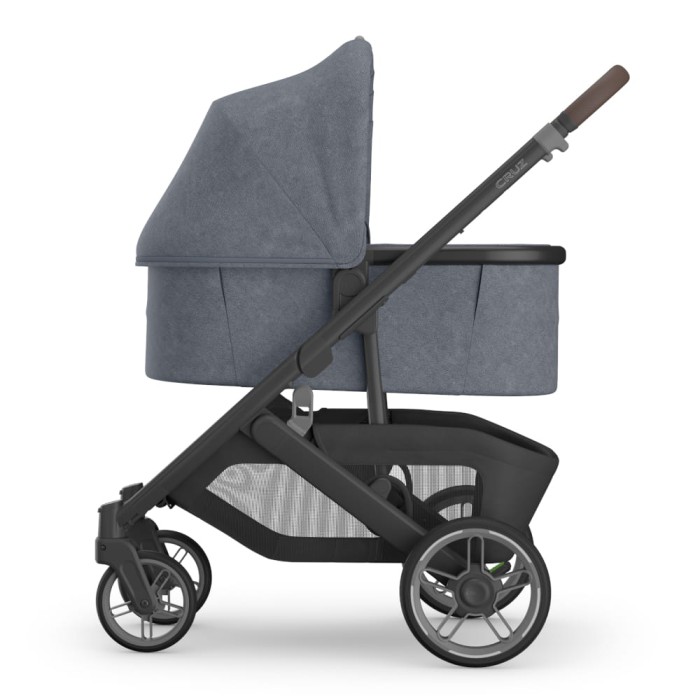 uppababy cruz v3 - wózek dziecięcy - wersja z gondolą - widok z boku - kolor julian