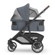 uppababy cruz v3 - wózek dziecięcy - wersja z gondolą - widok z boku - wentylacja - kolor julian