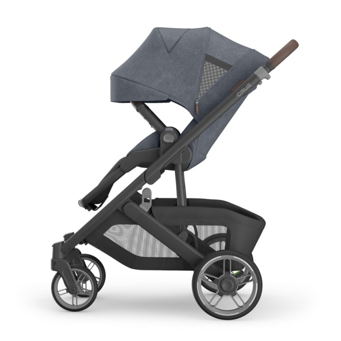 uppababy cruz v3 - wózek dziecięcy - wersja spacerowa - widok od boku - kolor julian
