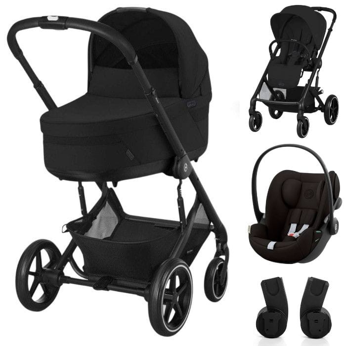 CYBEX BALIOS S LUX zestaw 3w1 | Black | kolekcja 2025