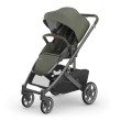 wózek spacerowy - uppababy cruz v3 - kolor evelyn - widok od przodu