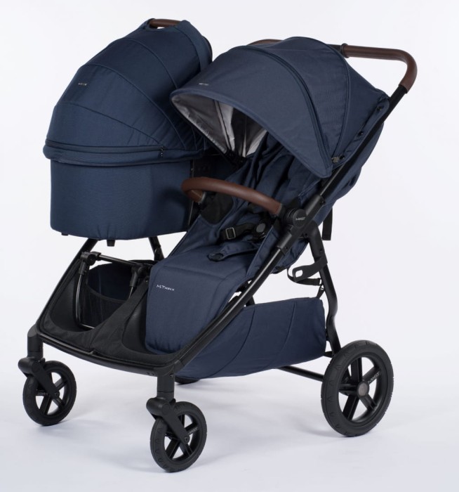 MAST M.TWIN X wózek dziecięcy rok po roku z regulowaną rączką | Blueberry