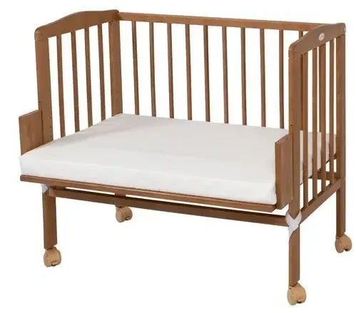 WALDIN łóżeczko dostawne 2w1 z materacem | Vintage