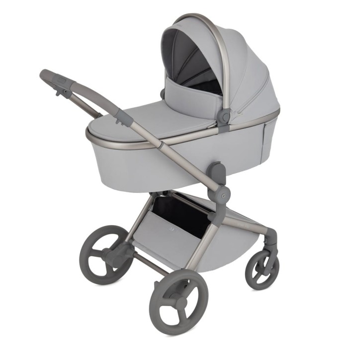 Anex Flo wózek dzieciecy w kolorze Frossy - wózek z gondolą  ujęcie po skosie