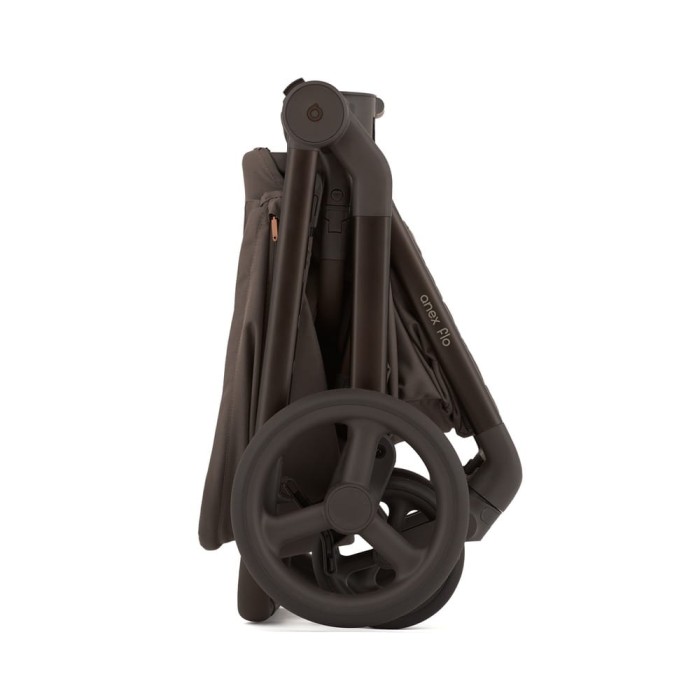 Wózek Anex Flo stelaż ze spacerówką - mały po złożeniu