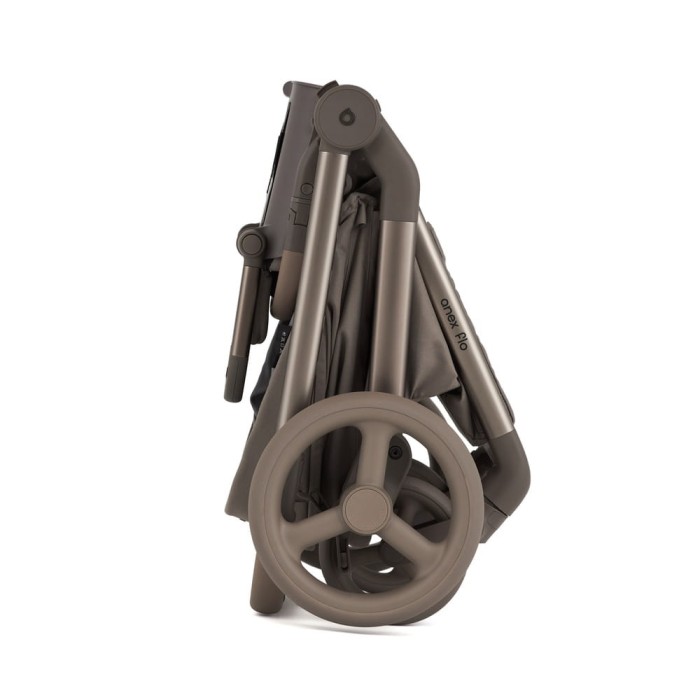 Anex Flo Yuki - wózek mały po złożeniu - widok na złożony stelaż