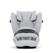 Cybex Pallas G3 - fotelik dziecięcy 76-150 cm - widok od frontu  - kolor Fog Grey