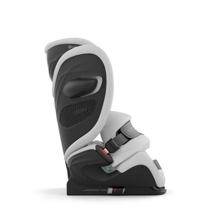 Cybex Pallas G3 - fotelik z osłoną tułowia - widok z boku  - kolor Fog Grey