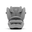 Cybex Pallas G3 - fotelik dziecięcy 76-150 cm - widok od frontu  - kolor Stone Grey