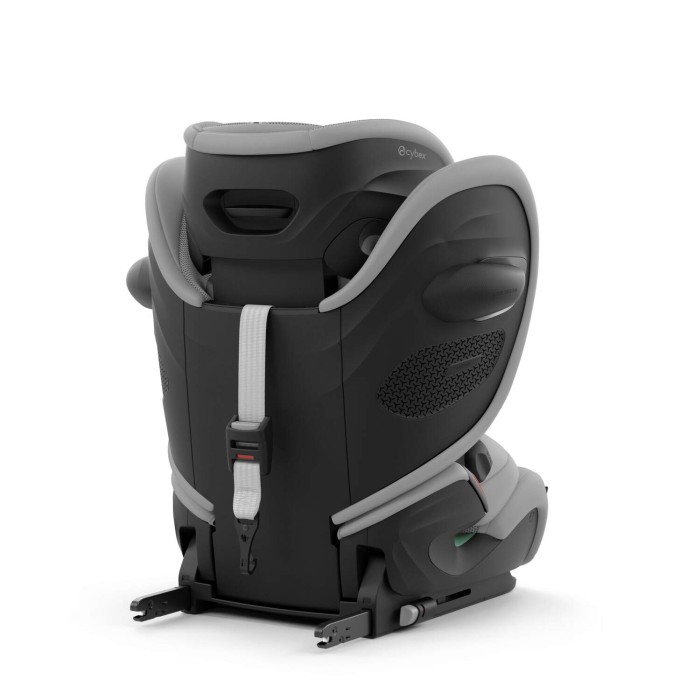 Cybex Pallas G3 - fotelik 9-36 kg - widok na ISOFIX i Top Tether - kolor Stone Grey