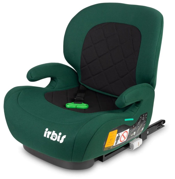 CARETERO IRBIS Fotelik / Podkładka dla dzieci 125-150 cm | Emerald