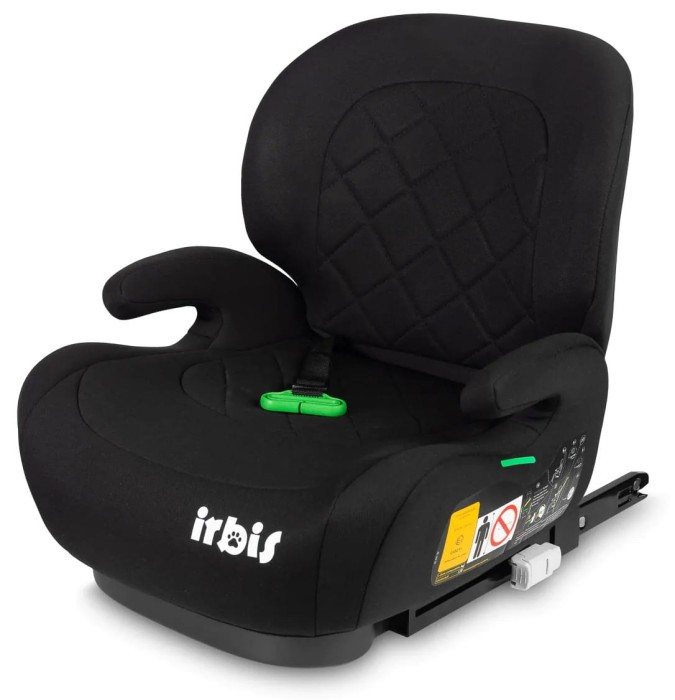 CARETERO IRBIS Fotelik / Podkładka dla dzieci 125-150 cm | Black