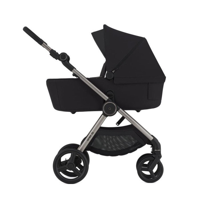 Wózek uniwersalny dla noworodka Anex IQ z gondolą - kolor Darke