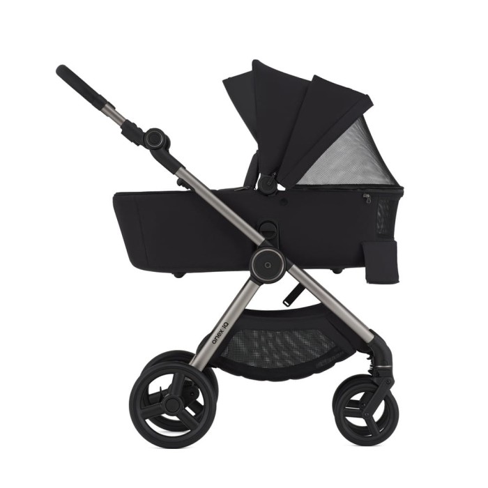 Okienko wentylacyjne i panoramiczne w godnoli wózka Anex IQ - kolor Darke