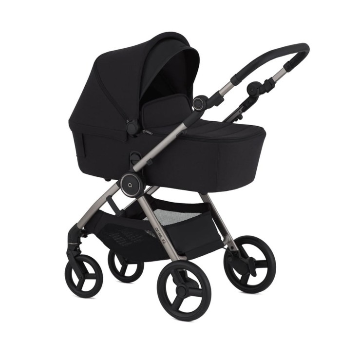 Wózek 2w1 Anex IQ z gondolą dla noworodka - kolor Darke
