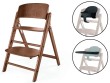Krzesełko do karmienia dziecka Cybex Click & Fold - All Natural Dark - zestaw 3w1 z babyset i tacką