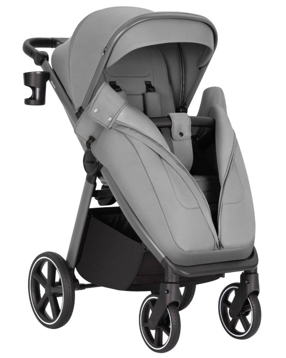 Carrello Bravo SL Deluxe spacerówka z pokrowcem na nóżki - Shuttle Grey