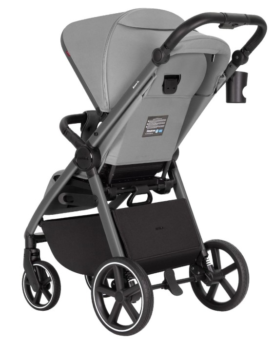 Spacerówka z dużymi kołami Carrello Bravo SL Deluxe - Shuttle Grey