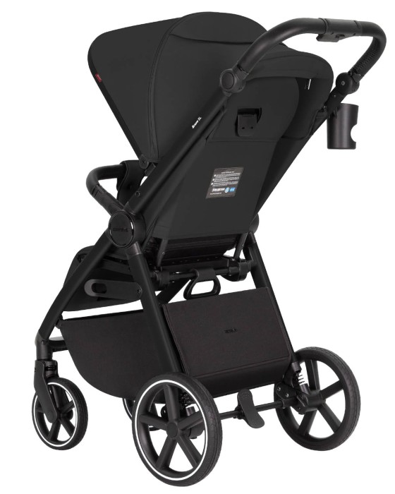 Carrello Bravo SL Deluxe spacerówka z pokrowcem na nóżki - Eclipse Black