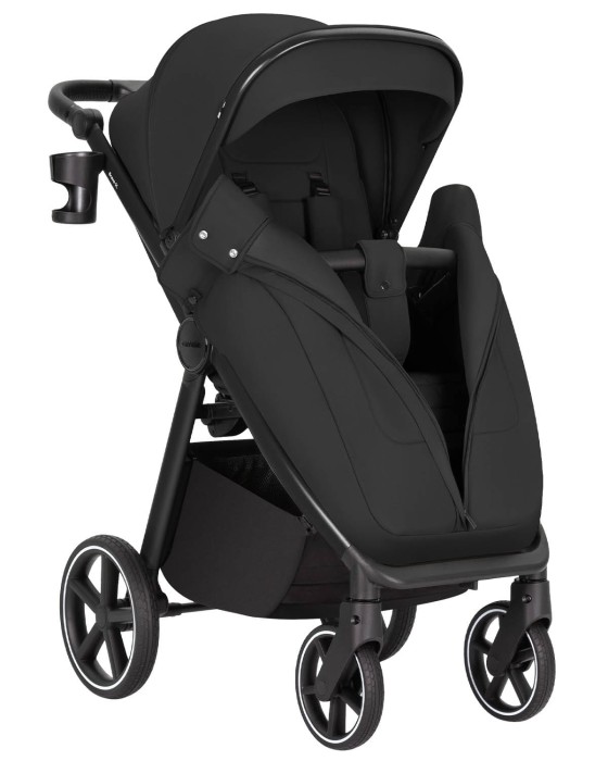 Spacerówka z dużymi kołami Carrello Bravo SL Deluxe - Eclipse Black