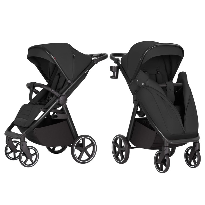 Uniwersalny wózek spacerowy Carrello Bravo SL Deluxe Eclipse Black
