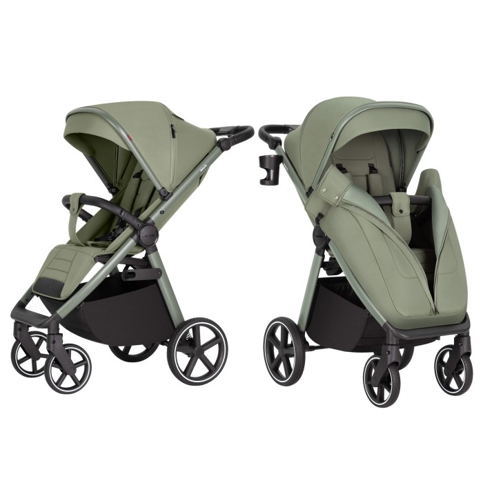 Uniwersalny wózek spacerowy Carrello Bravo SL Deluxe - Mosaic Green