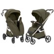 Lekki i kompaktowy wózek spacerowy Carrello Bravo M Lite - Flax Green