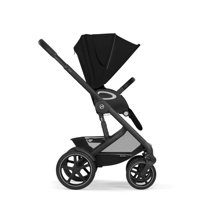 Wózek spacerowy z dwukierunkowym siedziskiem Cybex Talos S Lux 3.0 - moon black