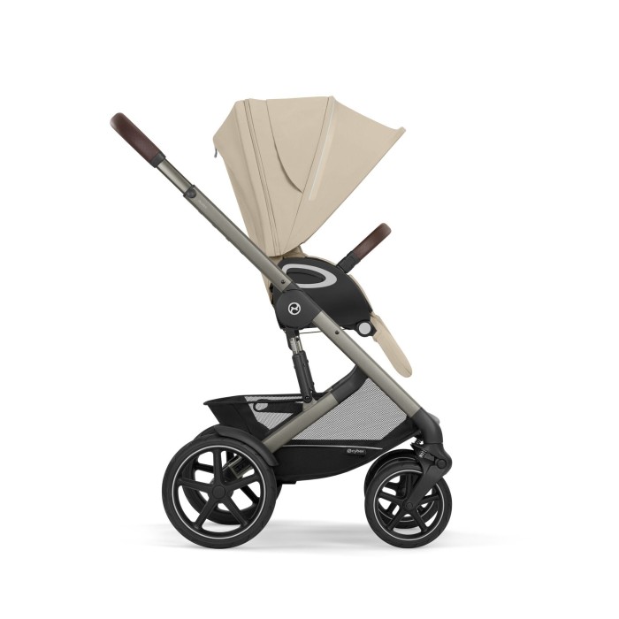 Wózek spacerowy z dwukierunkowym siedziskiem Cybex Talos S Lux 3.0 -  Almond Beige