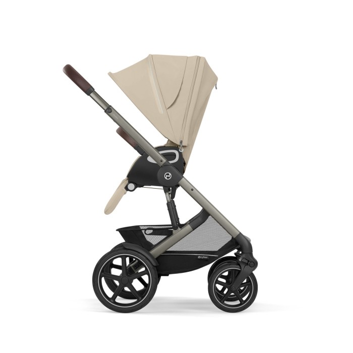 Spacerówka z rozkładanym oparciem Cybex Talos S Lux 3.0 -  Almond Beige