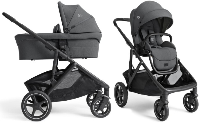 joie versiti - kolekcja signature - wózek głęboko-spacerowy 2w1 - wersja pojedyncza - kolor ebony