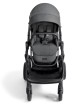 joie versiti - kolekcja signature - wózek spacerowy - wersja pojedyncza - kolor ebony - widok od przodu