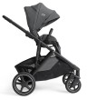 joie versiti - kolekcja signature - wózek spacerowy - wersja pojedyncza - przodem do świata - kolor ebony - widok od boku